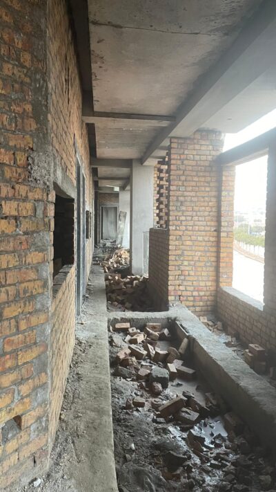brickwork on the plaza